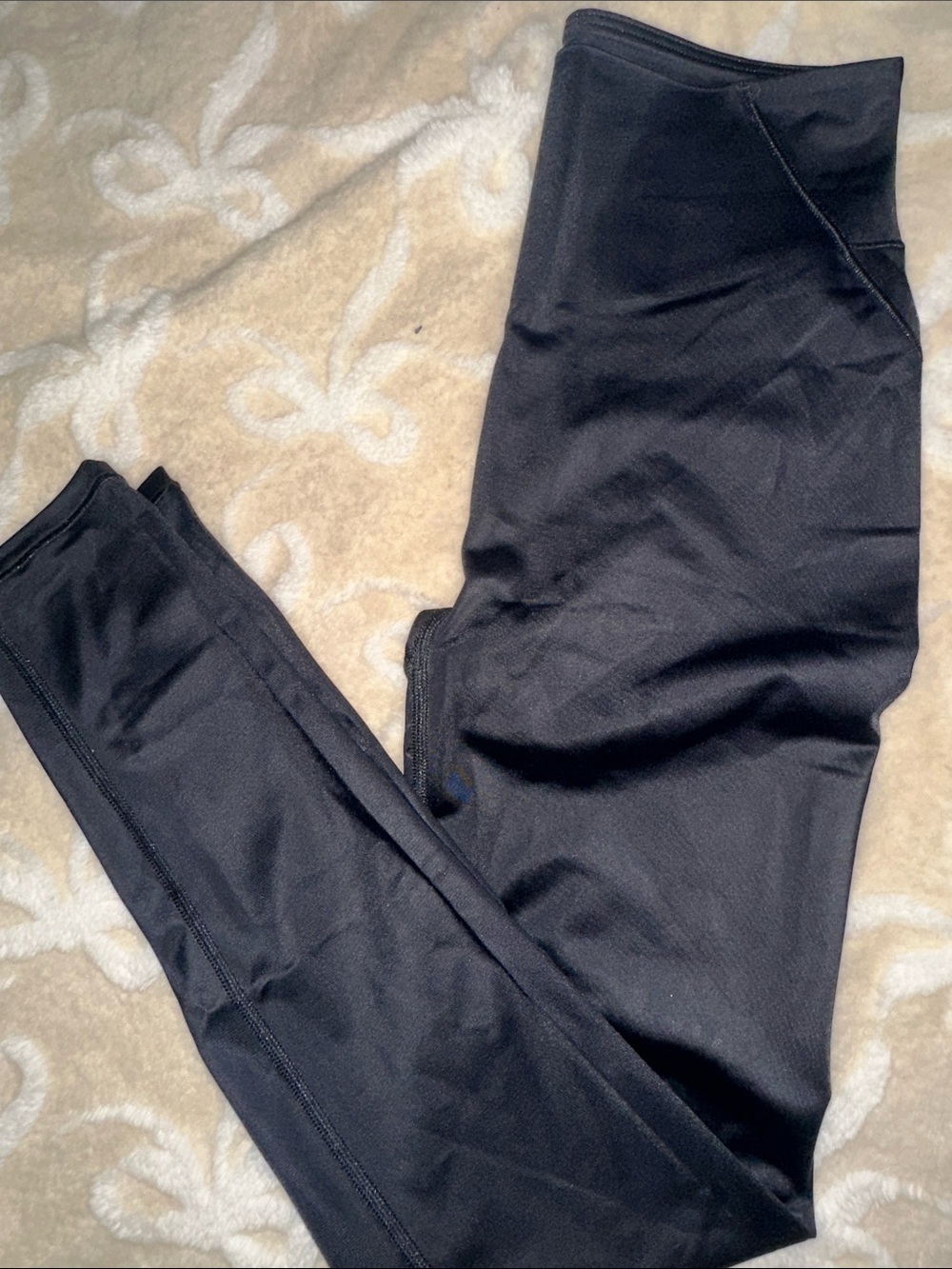 Nike x Skims NWT Bonded Waist Legging 26” Obsidian Black XS